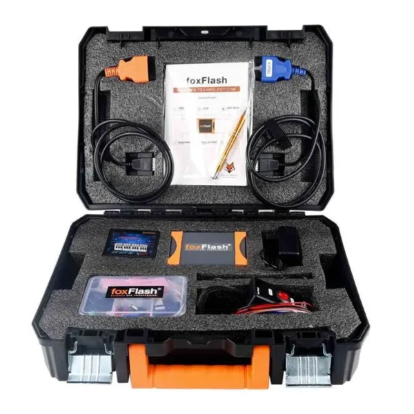 2024 FoxFlash Super Strong ECU TCU Clone and Chip Tuning Tool Support Checksum Get Free Toyota Lexus Adapter/ECU Cover Extractor/ T-Shirt and Hat - Image 9
