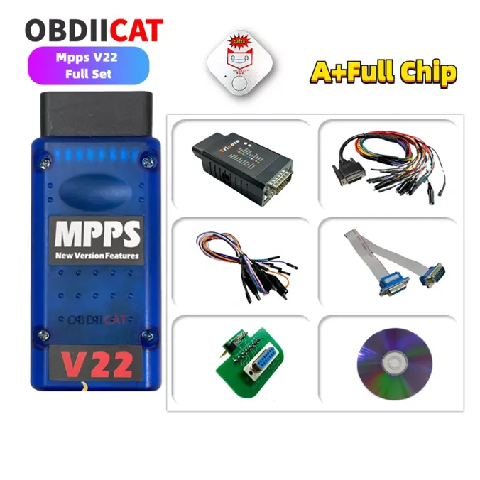 2022 product MPPS V22 Master Tricore+Multiboot+Breakout Tricore Cable+Bench Pinout Cable no limit Perfect kit