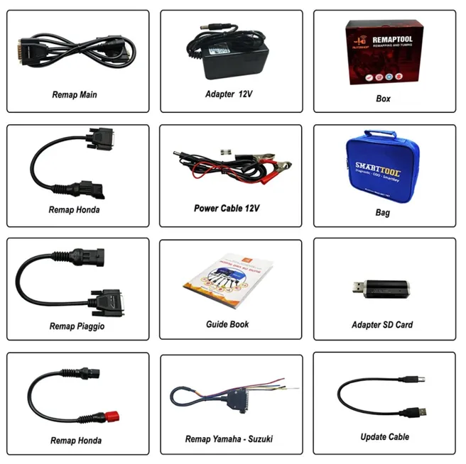 Motorcycle Professional REMAPTOOL Remap Tuning For Motorbike Honda, Yamaha Suzuki and Piaggio - Image 4