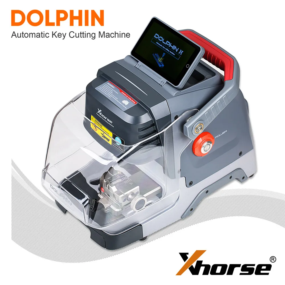 Xhorse Dolphin II XP-005L Automatic Portable Key Cutting Machine with Adjustable Screen and Built-in Battery - Image 8