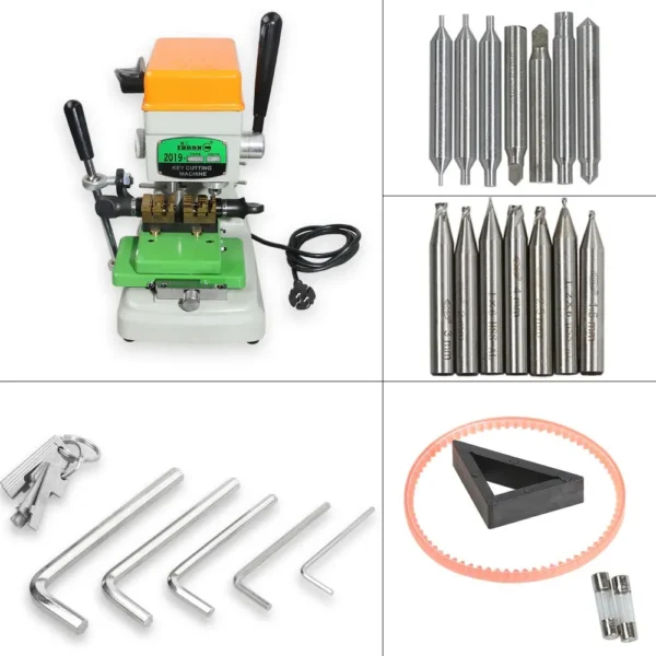 FUGONG 998A Automatic Key Cutting Machine 220V Key Duplicating Machine Locksmith Picking Tool Locksmith Tool - Image 10