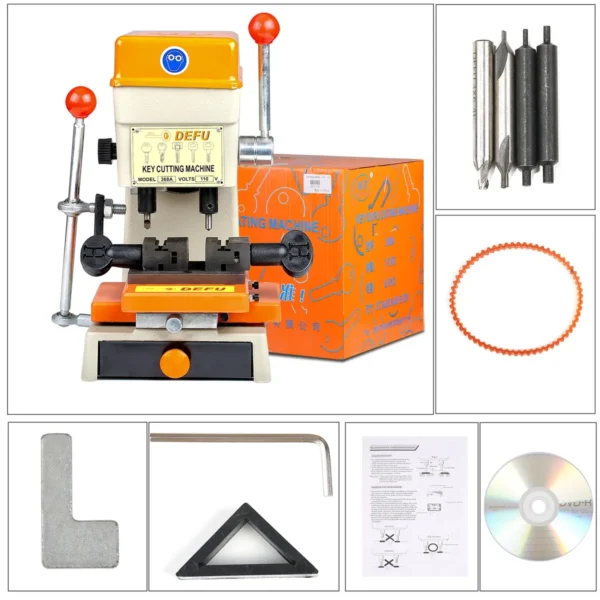 368A Key Cutting Duplicated Machine Locksmith Tools Key Machine 220W