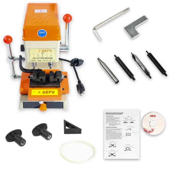 368A Key Cutting Duplicated Machine Locksmith Tools Key Machine 220W - Image 6