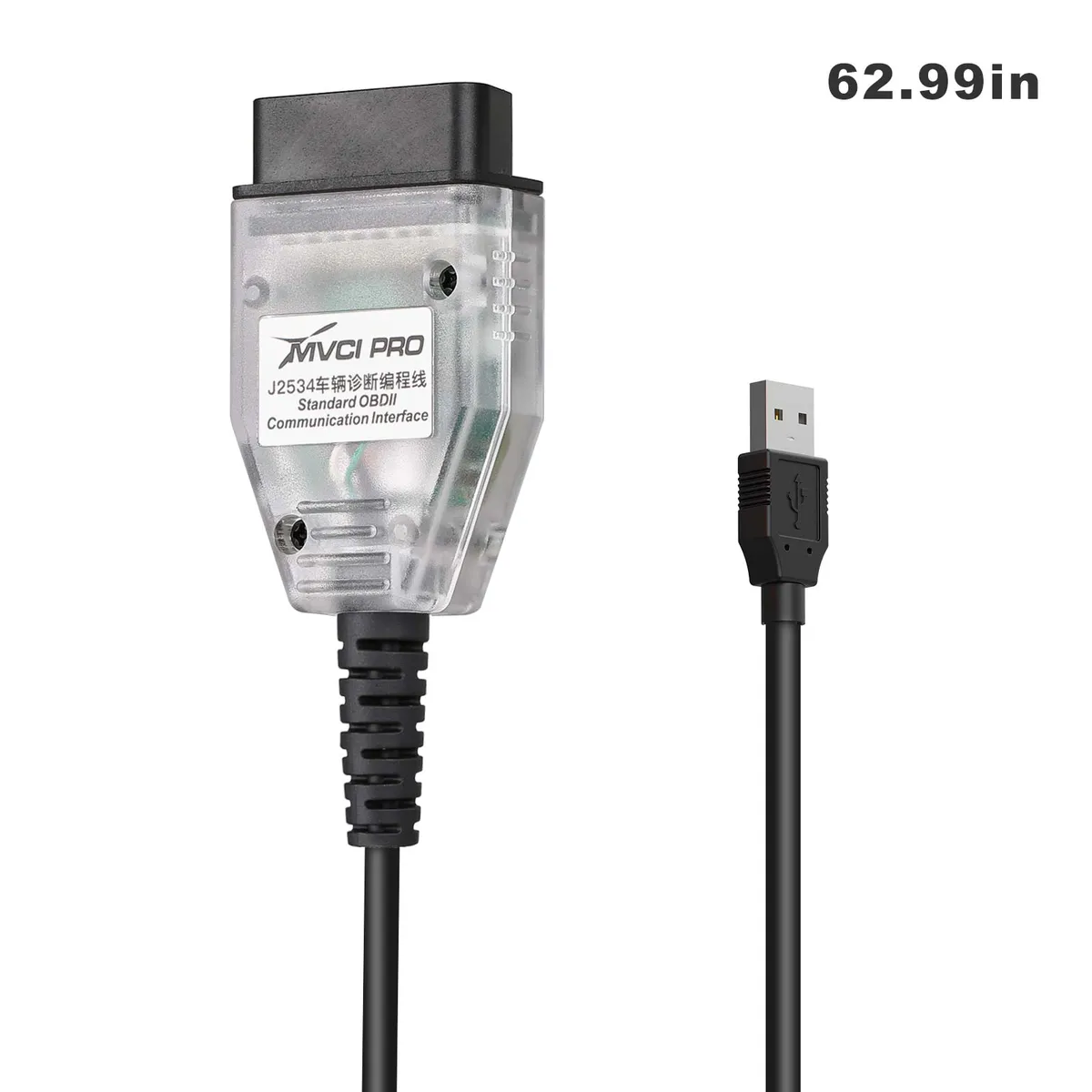 Xhorse MVCI PRO J2534 Vehicle Diagnostic Programming Cable for ODIS/ Ford Mazda IDS/ HDS/ TIS/ SUBARU - Image 4