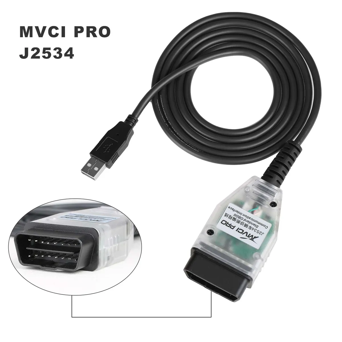 Xhorse MVCI PRO J2534 Vehicle Diagnostic Programming Cable for ODIS/ Ford Mazda IDS/ HDS/ TIS/ SUBARU - Image 5