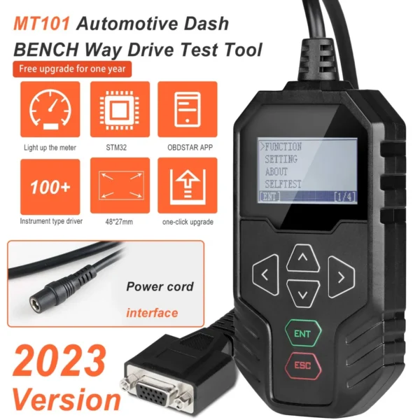 2023 OBDSTAR MT101 Automotive Dash Drive Device for Audi BMW Porsche Benz Dodge FORD Jaguar Lamborghini Land Rover Volkswagen Volvo etc - Image 6