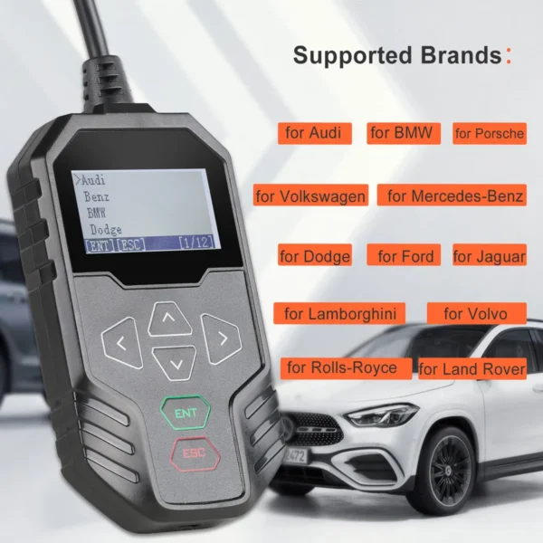 2023 OBDSTAR MT101 Automotive Dash Drive Device for Audi BMW Porsche Benz Dodge FORD Jaguar Lamborghini Land Rover Volkswagen Volvo etc - Image 8