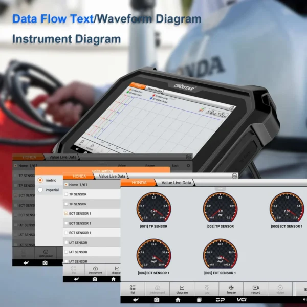 2024 OBDSTAR D800 Configuration A+B Marine Intelligent Diagnostic Tool Scanner for Jetski and Outboard - Image 5
