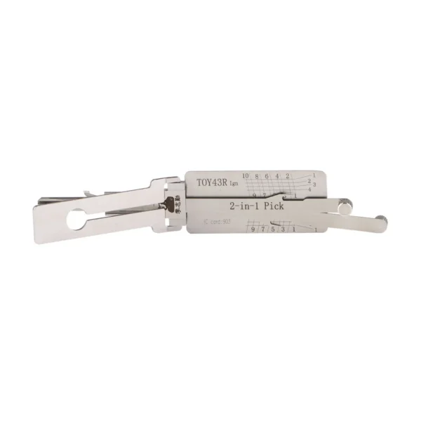 LISHI TOY43R Ignition Dedicated Flat Milling Subaru XV Great Wall GorgeousImported 2-in-1 Tool - Image 2