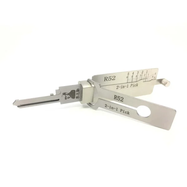 2022 LISHI R52 Civil PHILLIPS Lock AF Padlock 2-in-1 Tool