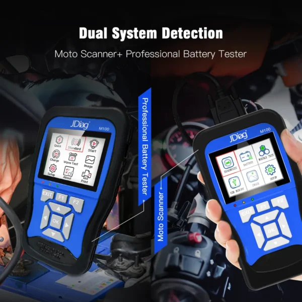 JDiag M100 Motorcycle Diagnostic Tool For Kawasaki Yamaha Suzuki Motorbike Scanner Motor Scan Tool - Full Version - Image 14