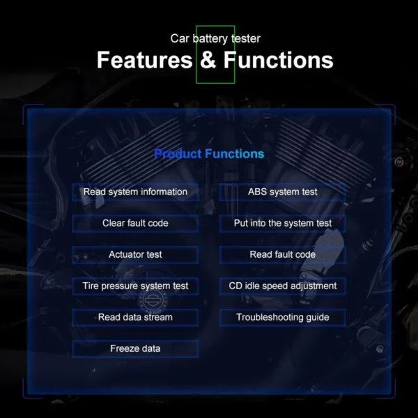 JDiag M100 Motorcycle Diagnostic Tool For Kawasaki Yamaha Suzuki Motorbike Scanner Motor Scan Tool - Full Version - Image 16
