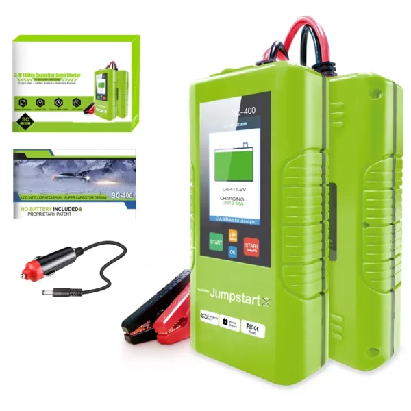 JDiag TopDiag SC-400 SC400 Super Capacitor Car Jump Starter Fast Charge Car Jump emergency starter Car Power Bank Capacitor