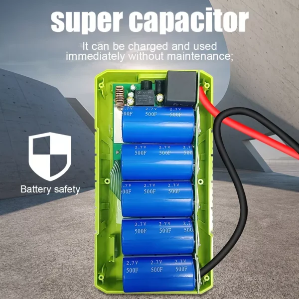 JDiag TopDiag SC-400 SC400 Super Capacitor Car Jump Starter Fast Charge Car Jump emergency starter Car Power Bank Capacitor - Image 3