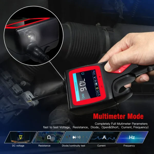 JDiag P200 Automotive Powerfull Probe Smart Electrical Circuit System Tester For Car Truck Motorcycle Boat - Image 6