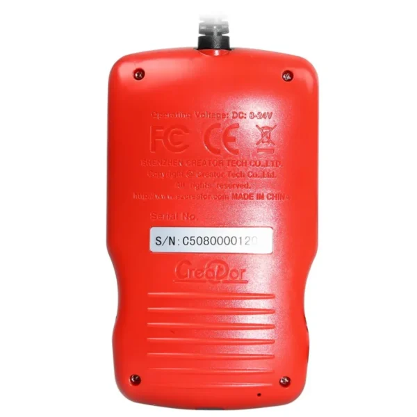 Creator C508 OBDII/EOBD Multi-System Scanner for FIAT/Alfa/Abrath/Lancia Airbag/ABS Scan Tool - Image 5
