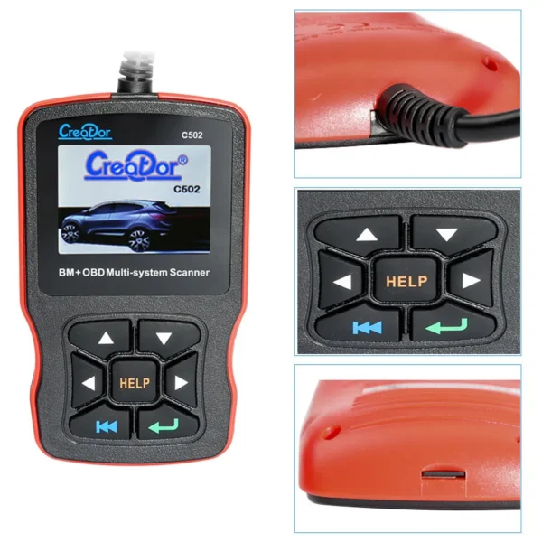 Creator C502 BENZ & OBDII/EOBD Multi-system Scanner - Image 5