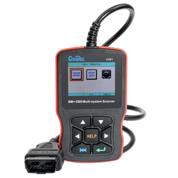 Creator C501 BMW & OBDII/EOBD Multi-System Auto Code Reader For BMW From 2001 To 2019
