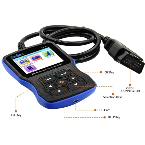 Creator C310+ Code Scanner for BMW/Mini Multi System Scan Tool V11.7 Update Online - Image 4