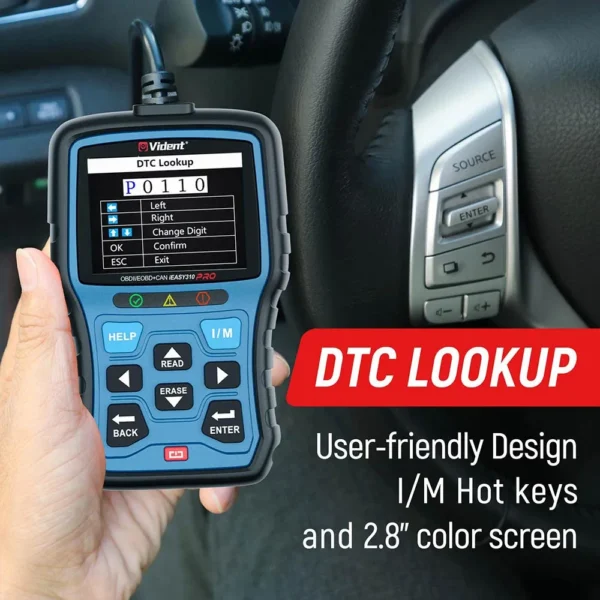Vident iEasy 310 Pro CAN OBDII/EOBD Code Reader Multi-languages - Image 10