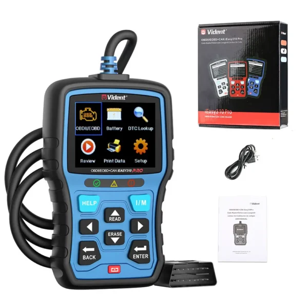 Vident iEasy 310 Pro CAN OBDII/EOBD Code Reader Multi-languages - Image 2