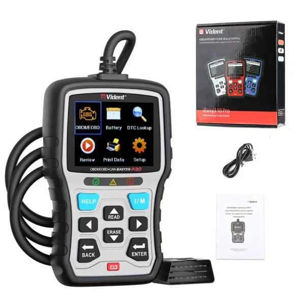 Vident iEasy 310 Pro CAN OBDII/EOBD Code Reader Multi-languages - Image 3