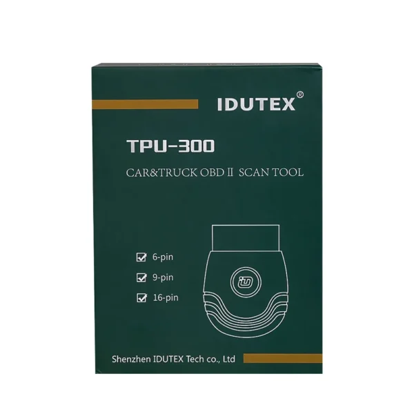 IDUTEX TPU300 Passenger Cars & Commercial Vehicle OBD2 Scanner - Image 9
