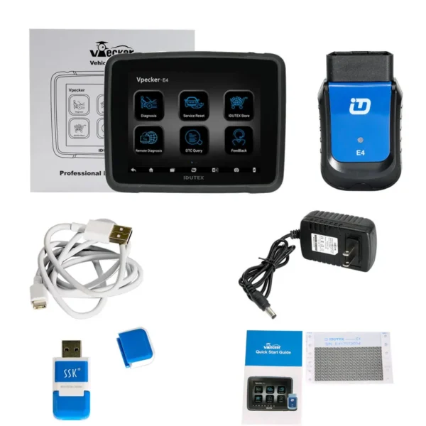 Original Wifi Idutex Vpecker E4 Professional Diagnostic Tablet With Coding And Programming Function - Image 2