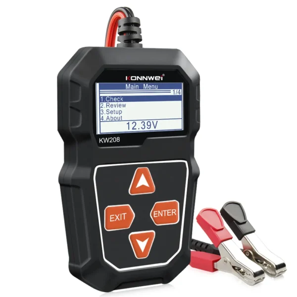 KONNWEI KW208 Auto Battery Analyzer For All 12V Cars - Image 5