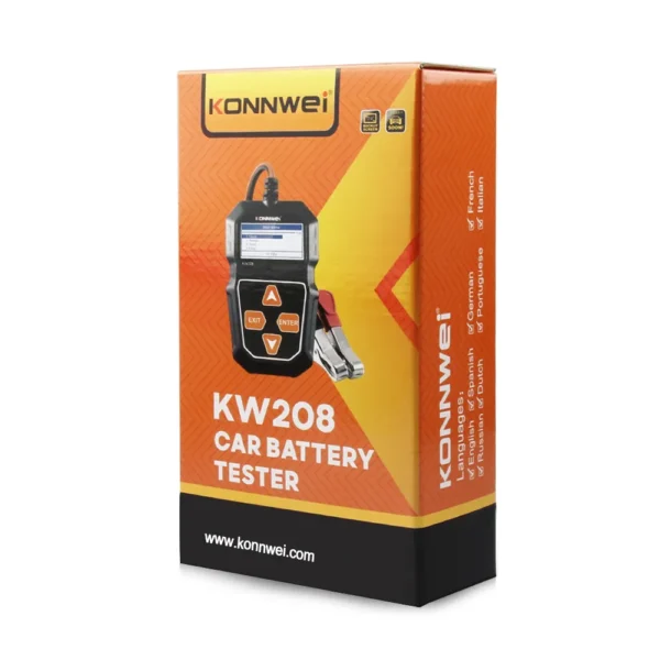 KONNWEI KW208 Auto Battery Analyzer For All 12V Cars - Image 6