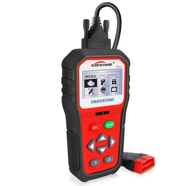 Car Code Scanner KONNWEI KW818 12V Auto Code Reader Diagnostic Check Engine Light Scan Tool After 1996 OBD2 Scanner Tool - Image 2