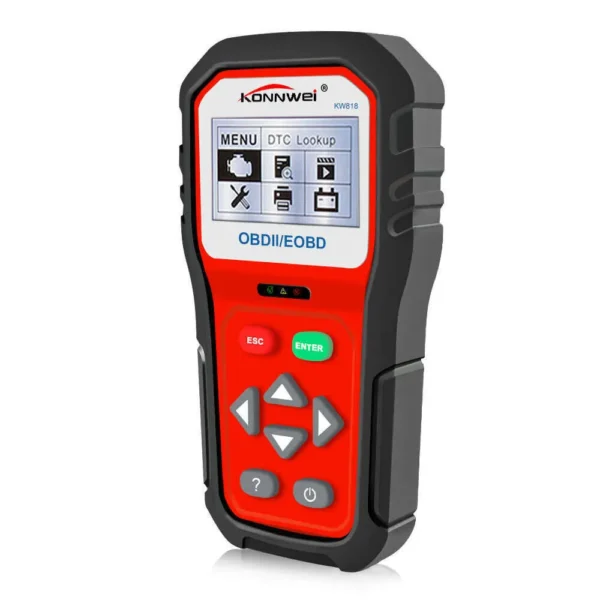 Car Code Scanner KONNWEI KW818 12V Auto Code Reader Diagnostic Check Engine Light Scan Tool After 1996 OBD2 Scanner Tool - Image 4