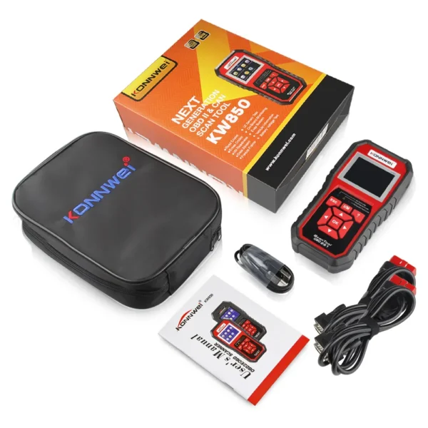 KONNWEI KW850 Professional OBD2 Scanner Automotive Code Reader OBD II & EOBD Code Scanner Auto Diagnostic Tool for all car after 1996 - Image 5