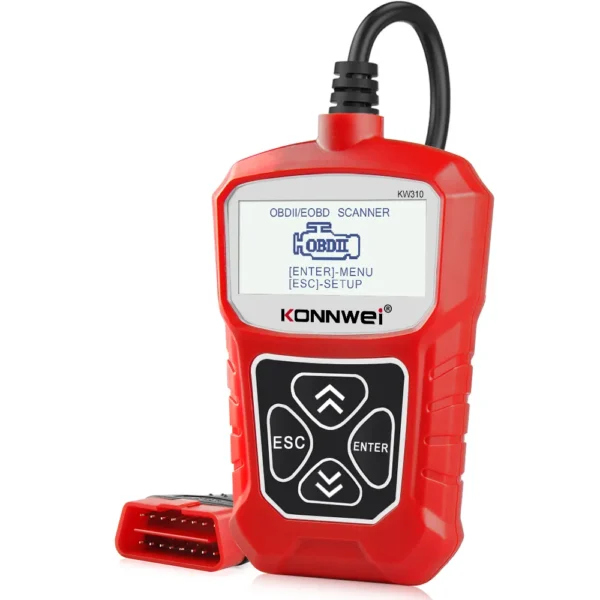 KONNWEI KW310 OBD2 EOBD2 Code Reader Clear Fault Codes For Almost 12V OBDII Auto Car Diagnostic Scanner Tool PK LAUNCH CR3001 - Image 6