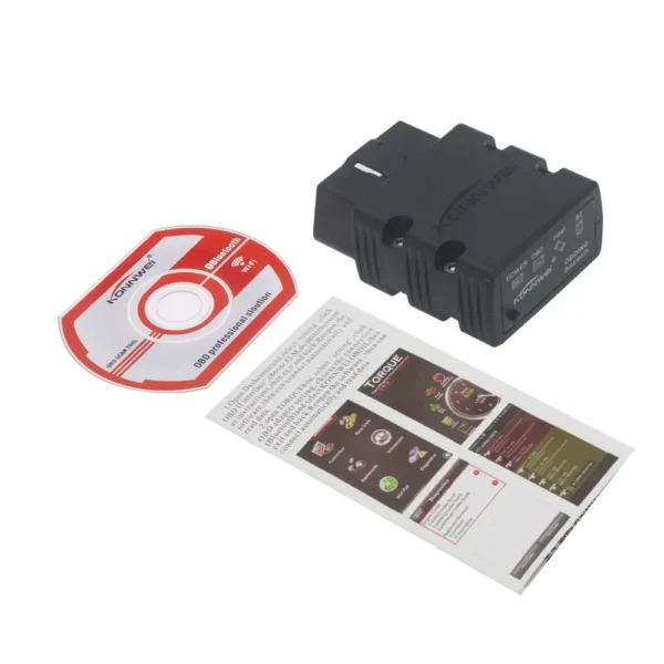 Konnwei KW902 ELM327 V1.5 Bluetooth OBD2 OBDII CAN-BUS Diagnostic Car Scanner Tool Works on Android Phone - Image 3