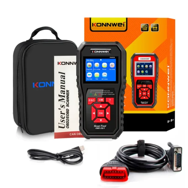 KONNWEI KW850 OBD2 EOBD car engine fault diagnostic scanner