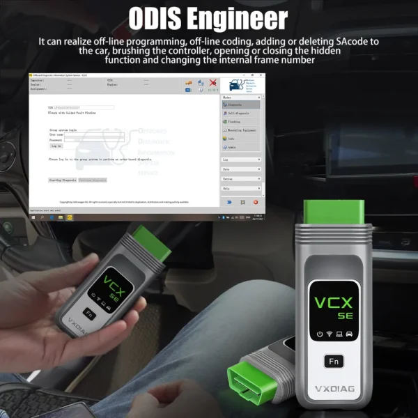VXDIAG VCX SE 6154 with Odis 9.1.0 OEM Diagnostic Interface Support DOIP for VW, AUDI, SKODA, SEAT Bentley Lamborghini - Image 8