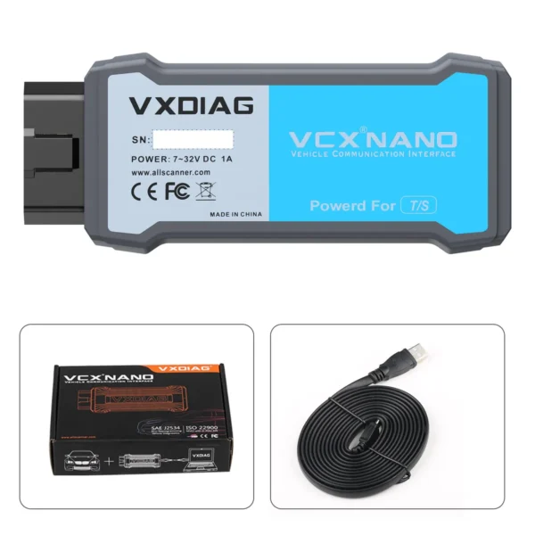 VXDIAG VCX NANO for TOYOTA TIS Techstream V17.30.011 Compatible with SAE J2534 - Image 3