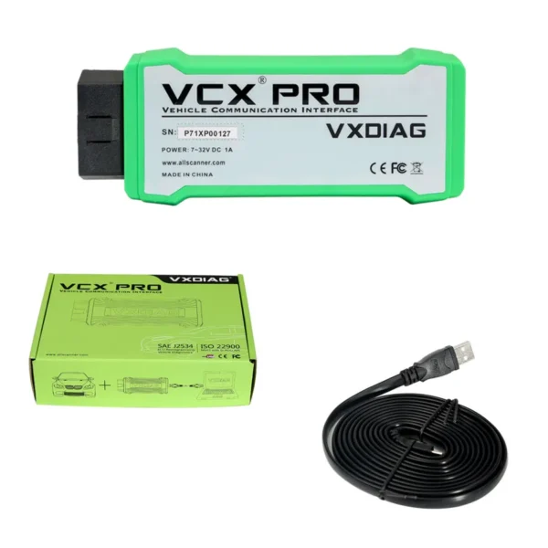 VXDIAG VCX NANO PRO For GM / FORD / MAZDA / VW / HONDA / VOLVO / TOYOTA / JLR 3 In 1 Obd Diagnostic Tool - Image 2