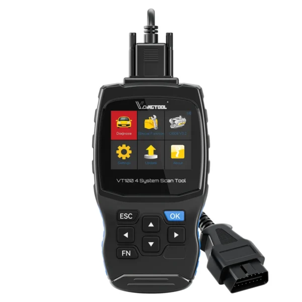 VDIAGTOOL VT100 Engine Analyzer OBD2 Diagnostic Tools With 5 Special Service Resets Function ABS SRS - Image 4