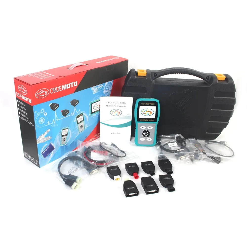 MST-100 PRO MST100 PRO Universal Motorcycle Scan Tool with ECU Remap function and horse power online update - Image 4
