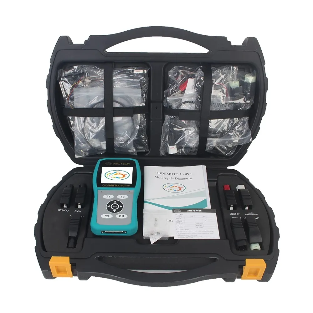 MST-100 PRO MST100 PRO Universal Motorcycle Scan Tool with ECU Remap function and horse power online update - Image 5