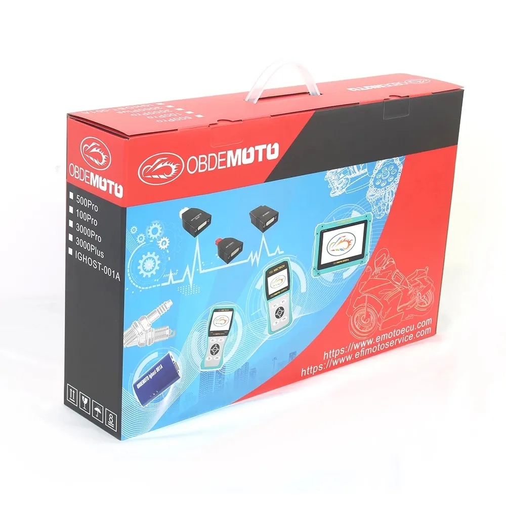 MST-100 PRO MST100 PRO Universal Motorcycle Scan Tool with ECU Remap function and horse power online update - Image 6