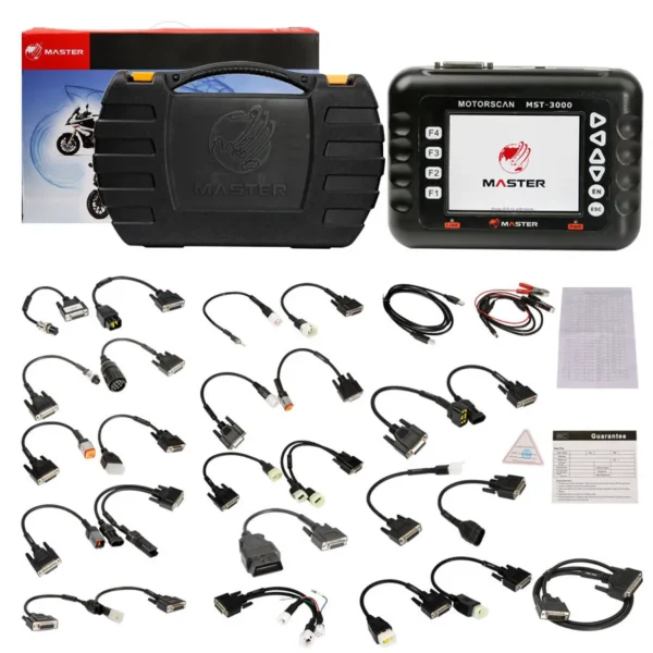 Master MST-3000 European Version Universal Motorcycle Scanner Fault Code Scanner for Motorcycle - Image 3