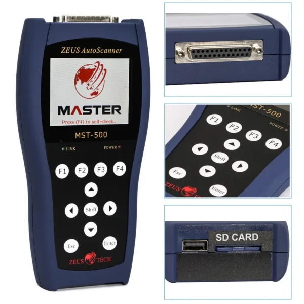 MASTER MST-500 Handheld Motorcycle Diagnostic Scanner Tool - Image 2