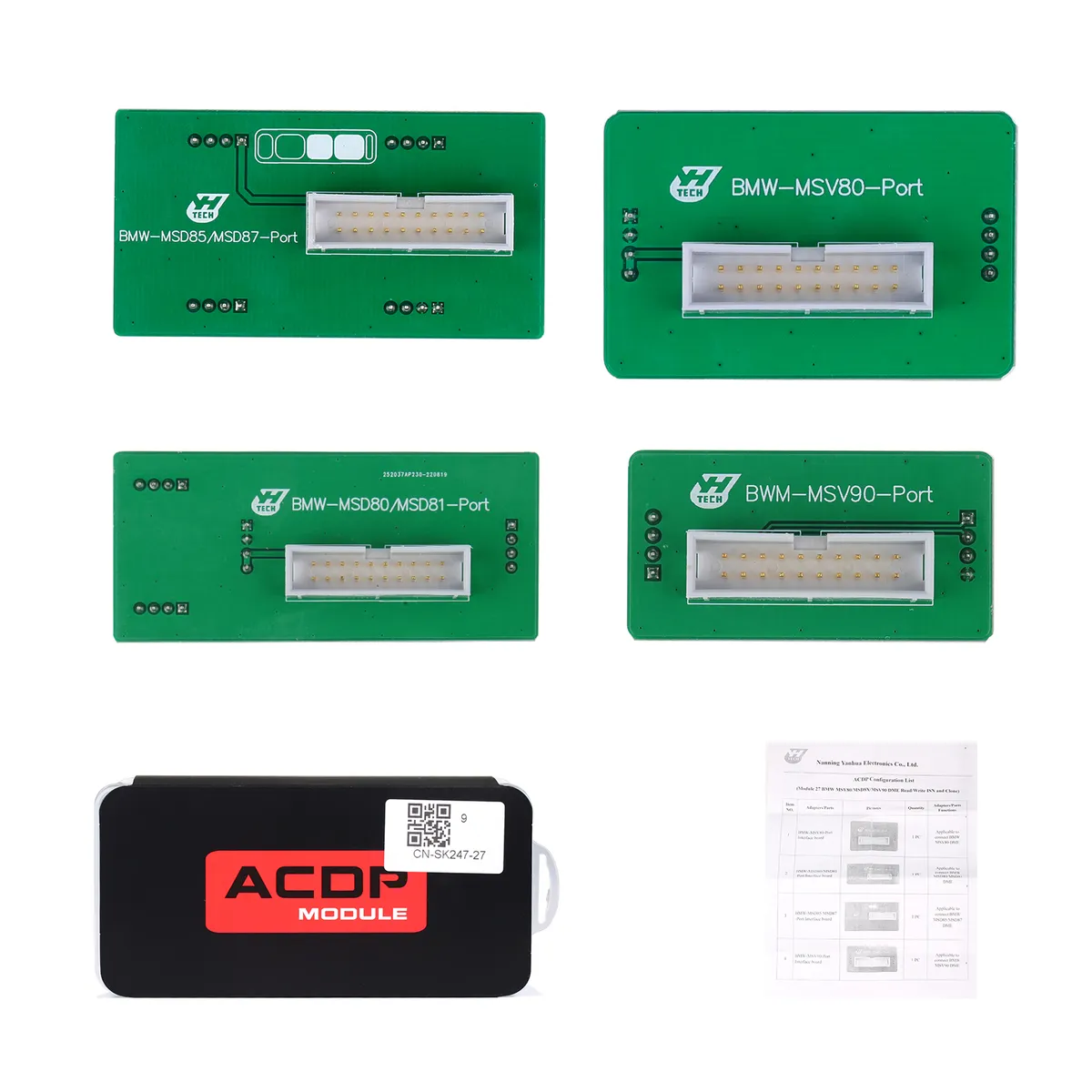 Yanhua Mini ACDP Module 27 BMW MSV80 MSD8X MSV90 DME Read/Write ISN and Clone with License A51E - Image 8