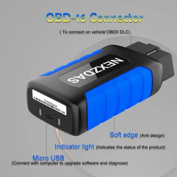 HUMZOR NexzDAS ND316 Car Full System Car Diagnostic Tools OBD2 Car Scanner PK Thinkdiag Easydiag AP200 - Image 5