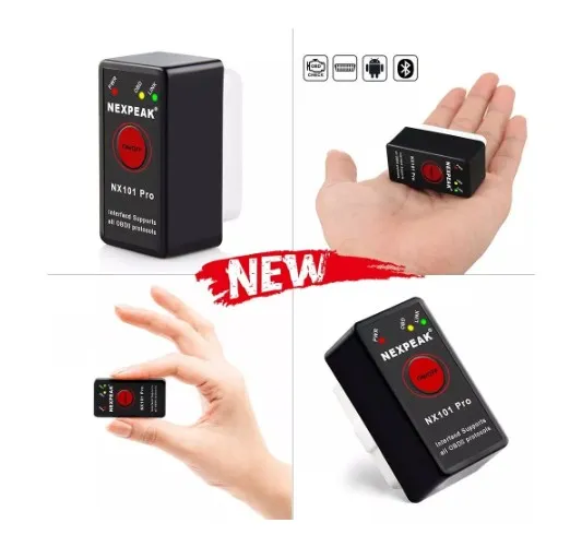 NEXPEAK NX101 PRO OBD2 ELM327 V1.5 Autoscanner PIC18F25K80 EML327 ELM 327 V1.5 Automotive Scanner for Android/ PC - Image 3