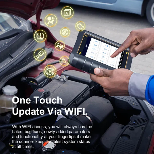 2024 Foxwell GT75TS OBD2 Automotive Scanner Professional ECU Coding TPMS Service Bidirectional OE-level OBDII Car Diagnostics Scanner - Image 9