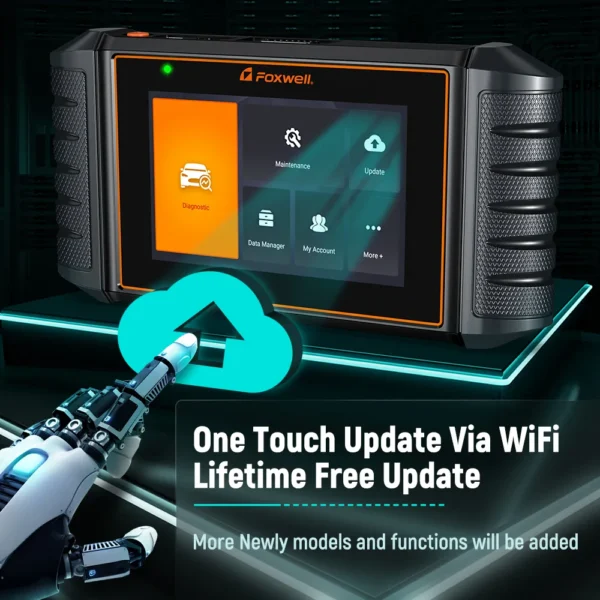 FOXWELL NT726 Automotive Diagnostic Tool All System Scanner ABS DPF EPB Oil Reset SAS TPMS TPS OBD2 Code Reader Free Update - Image 3